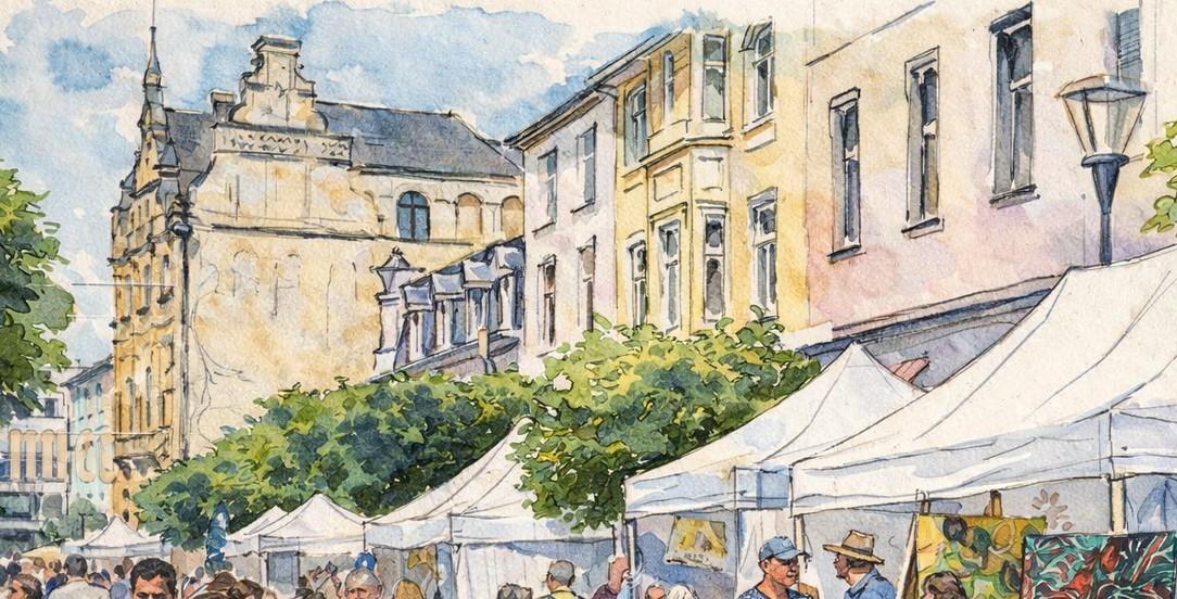 Zeichnen rund um den Kreativmarkt