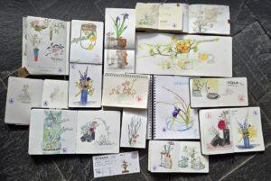 Ikebana Ausstellung Sketchen Leverkusen