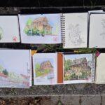 Ergebnisse Urban Sketcher Hilden in Neandertal