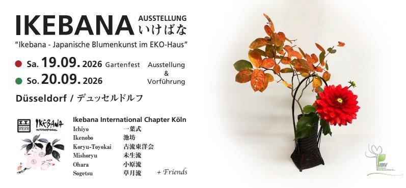 Ikebana Ausstellung im EKO-Haus