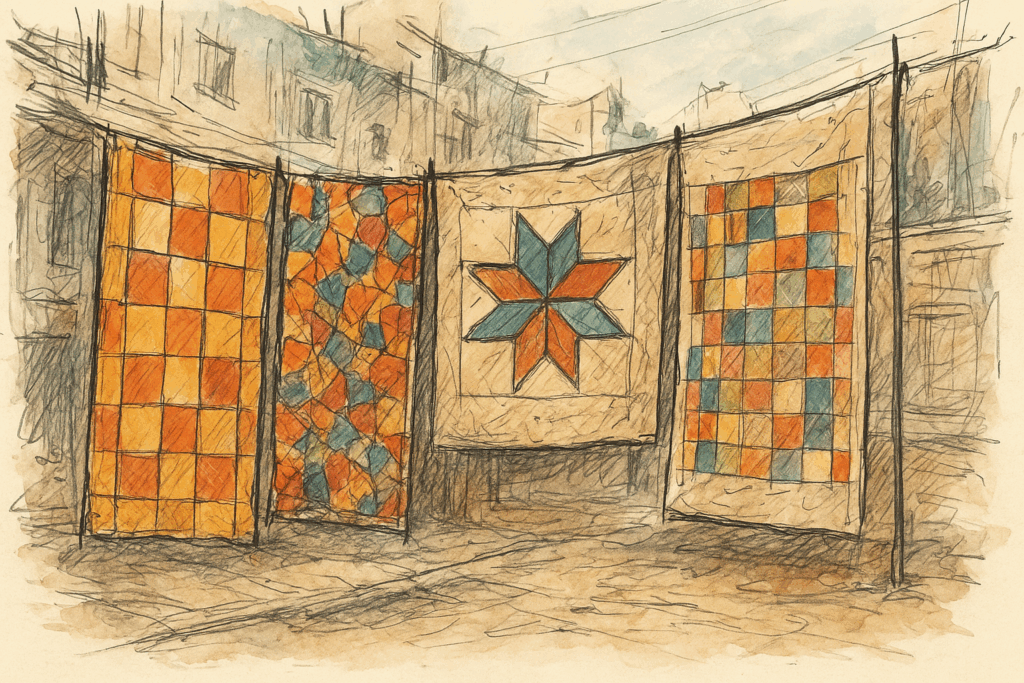 Sketchen im Kreismuseum Zons