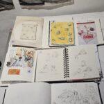 Sketchen im Kreismuseum Zons