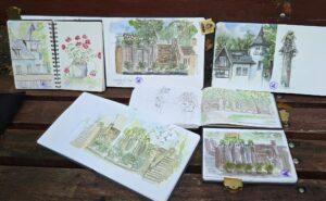 Urban Sketching an der schlesischen Schänke